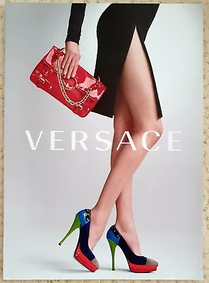 Rare Versace Fall Winter 2010/2011 Womans Large Catalog Fashion Medusa Models! • $29.99