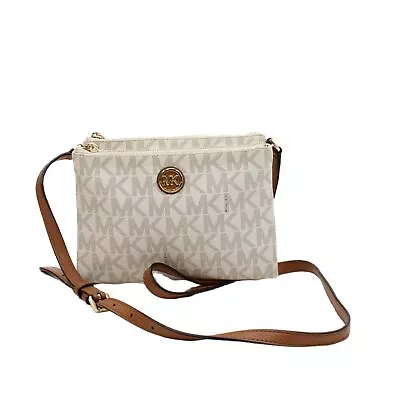 Michael Kors Women's Bag Cream 100% Other Shoulder Bag • £50.60