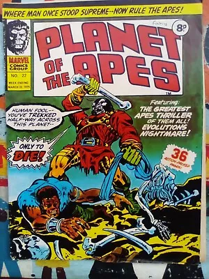 Planet Of The Apes #22 - Marvel UK - 1975 - VG CONDITION - FIRST PRINTING • £4.99
