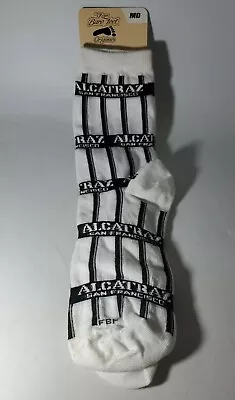 Alcatraz Socks Size Medium 5-10 Comfy NEW • $10.91