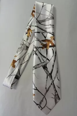 Mens Camo Wedding Tie True Timber Snowfall   • $24.99