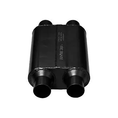 $114.18 • Buy Flowmaster 40 Series 2.5  Dual In 2.5  Dual Out Aggressive Chambered Muffler