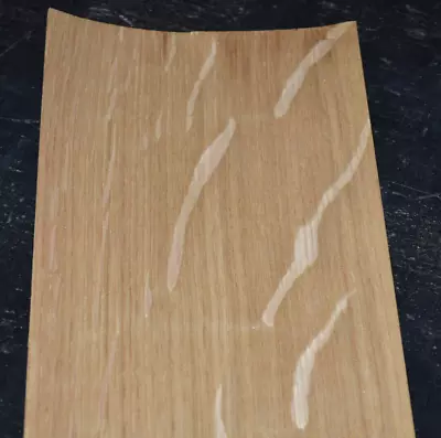 Tiger Oak Wood Veneer Sheet 5 X 40 Inches 1/42nd Thick               M4668-35 • $11.99