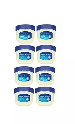 (8)Vaseline Lip Therapy Mini Petroleum Jelly Moisturizing Balm Original 0.25 Oz. • $27.95