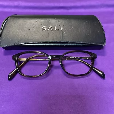 Salt Eyeglass Frames Titanium Tate Tortoise • $40