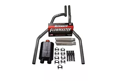 Chevy GMC 1500 99-06 2.5  Dual Exhaust Kits Flowmaster Super 40 Clamp On Tip • $308.99