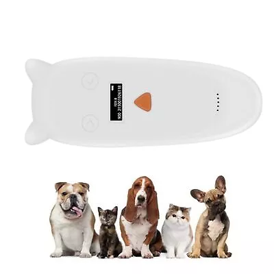 Pet Microchip Scanner ISO11784/ISO11785/FDX-B/EMID Cute Pet Microchip Reader ... • $36.61