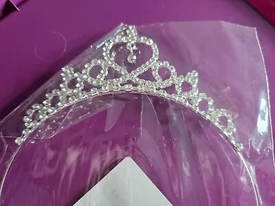 Child Party Bridal Crown Headband Crystal Diamond Tiara • £3