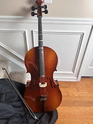 CELLO Music Instrument With Four Strings Soft Black Case Rosin Bow And Slipstop • $900