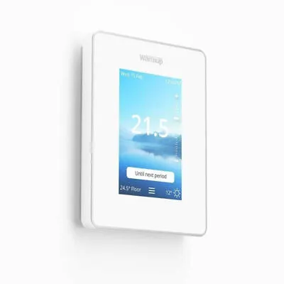 Warmup 6IE Smart WiFi Thermostat - Bright Porcelain • £100