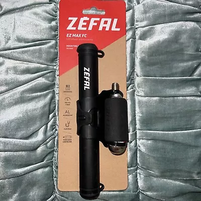 Zefal EZ Max FC CO2 Bicycle Cycle Bike Pump Black 100psi • £26.99