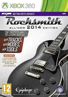 Rocksmith 2014 Edition (Game Only) Xbox 360 PAL UK EXCELLENT Condition • $47.72