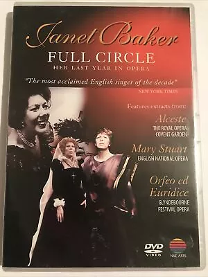 £17.99 • Buy Janet Baker: Full Circle DVD (2006) UK Region 2 (UN08)