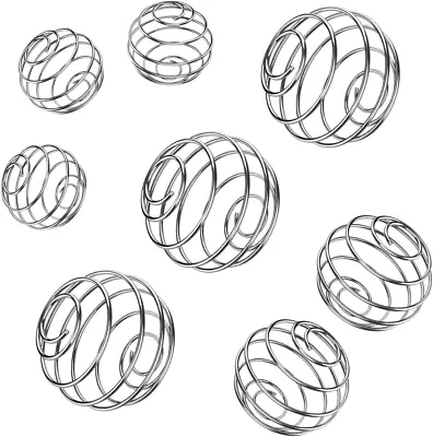 Shaker Balls 8PCS 304 Stainless Steel Mixing Balls For Protein Shakes Formula  • $8.22