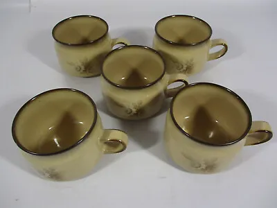 Denby Vintage 'Memories' X5 Cups Tableware Dining Crockery • £12.75