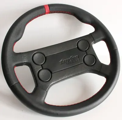 Steering Wheel OEM VW Turbo Diesel Leather Golf Jetta Scirocco Mk1 Mk2  77-88' • $344.12