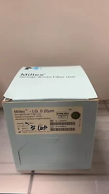 Millipore SLLG025SS Millex-LG 0.20 µm Sterile Syringe Filter 35 FILTERS • $80