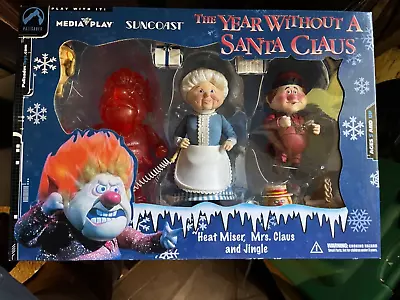 Palisades The Year Without A Santa Claus Figures Clear HEAT MISER JINGLE • $149.99