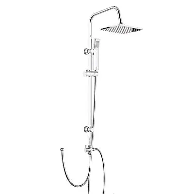 £41.99 • Buy Bath Shower Mixer Thermostatic Valve Tap Dual Square Over Head Bathroom Kit 