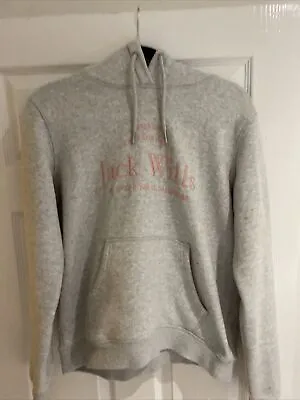 Jack Wills Grey Hoodie Size 14 • £15