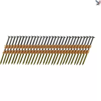 Versatile 22 Degree Plastic Collated Framing Nails - Full Round Head - 500 Pack • $55.99