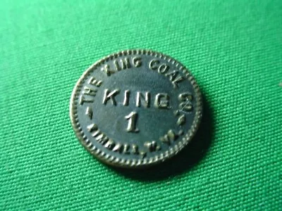 WV Coal Scrip 1¢ The King Coal Company-Kimball-WV-McDowell County • $14.95