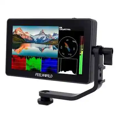 $285 • Buy Feelworld F6 Plus  5.5   3D LUT IPS FHD1920x1080 Touch Screen DSLR Camera Field 