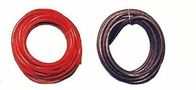 20 Ft - 8 Gauge Power Wire Red High Quality GA Guage Ground AWG 10 Feet Red 10 F • $10.87