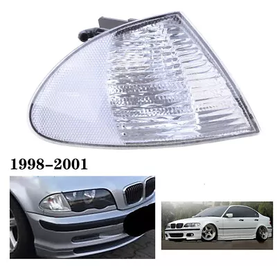 Passenger Side Corner Parking Signal Light For 1999-2001 BMW E46 3-Series Sedan • $20.75