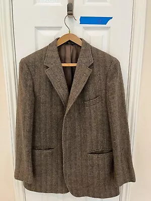 J. Press Vintage Brown Tweed 46R Blazer (J9) • $120