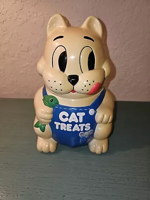Vintage Cat Treat Meowing Cookie Jar • $30