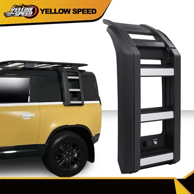 Roof Rack Side Access Ladder Fit For Land Rover Defender 90 Or 110 2020-22 L663 • $210.94