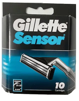 Gillette Sensor Razor Blades - 10 Cartridges • $12.99