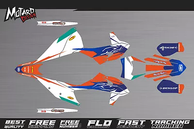 Graphics Kit For KTM EXC EXC-F 125 250 300 350 450 2020 2021 2022 2023 Decals • $252.89