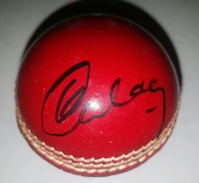 $115 • Buy KULDEEP YADAV SIGNED LEATHER Cricket Ball COA India Tendulkar Virat Kohli