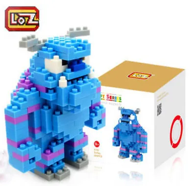 Loz Monsters Inc Sulley Mini Building Block Nano 220pc 9+ Puzzle • £7.99