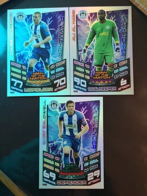 £1 • Buy Match Attax 12/13 Man Of The Match Cards X 3  Wigan Athletic