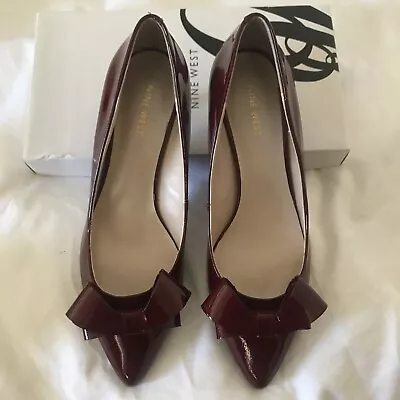 New Nine West Burgundy Low Heel Size 9.5 • $25