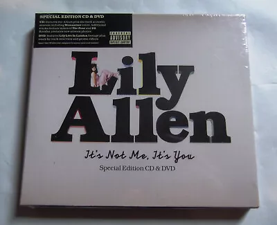 Lily Allen - Its’ Not Me It’s You (CD/DVD) Special Edition. New & Sealed. • £4.99