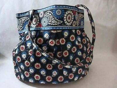 Vera Bradley Morgan Night Owl Used Good Condition Shoulder Retired Purse/Bag 🦉 • $15