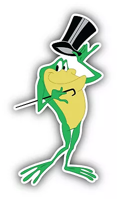 Looney Tunes Cartoon Michigan J Frog Sticker Bumper Decal - ''SIZES'' • $3.75