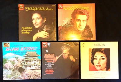 £6.95 • Buy 10 X EMI ASD/SLS CLASSICAL LP &SETs : OPERA, PUCCINI, MOZART, WAGNER, BIZET, EX+