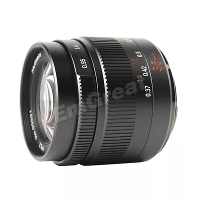7artisans 35mm F0.95 Manual Focus Fixed Lens For Sony E/ Fuji X/Nikon Z/ M4/3 • £159.99