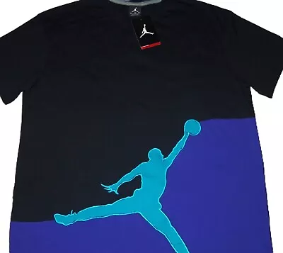 New Vtg 2011 Nike Air Jordan 5 Black Grape Big Jumpman Logo Shirt (pick A Size) • $149.99