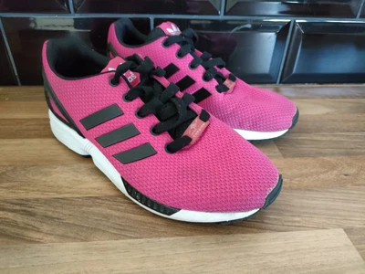 £23.99 • Buy Women's Adidas Torsion Zx Flux Running Trainers Pink Size Uk5