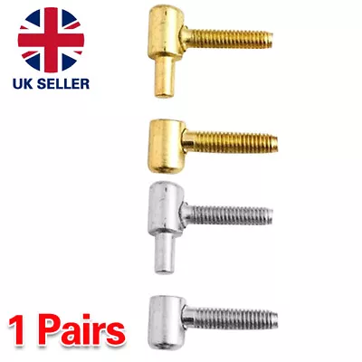 5Pairs Screw In Lift Off Pin Hinges Barrel Drill In Hinge Cabinet Cupboard Door • £3.95