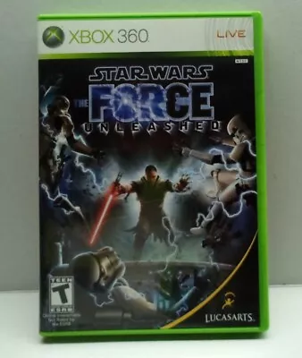 Star Wars: The Force Unleashed (Xbox 360 2008) Complete Tested Working  • $13.95