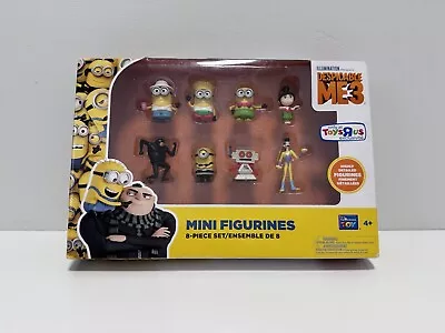 Minions Mini Figures Figurines Toys R Us Exclusive Despicable Me 3 8pcs Set NEW • $19.72