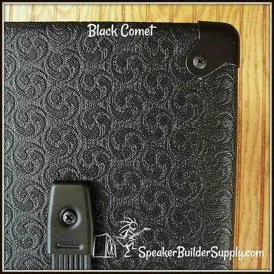 $8.99 • Buy Black Comet Pattern Tolex  18  WIDTH (per Yd)