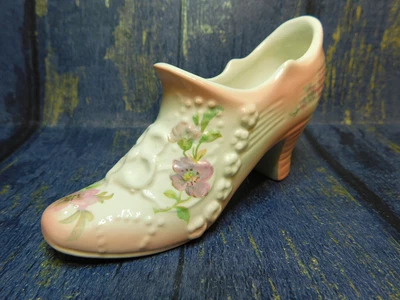 £6 • Buy James Kent Old Foley Ceramic Shoe Ornament Staffordshire England